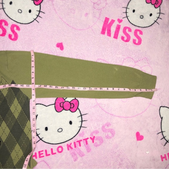 DC skater grunge y2k argyle logo sweater - Picture 6 of 8